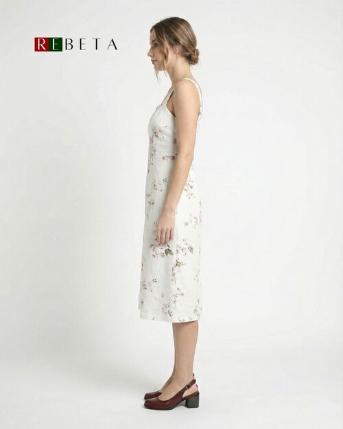 REBETA Deri Kadın Arkası Açık Topuklu Bordo Sandalet