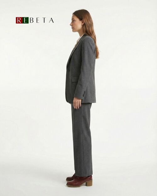 REBETA Deri Kadın Bağcıklı Topuklu Bordo Ayakkabı