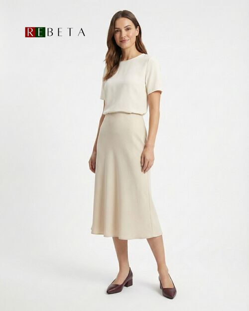 REBETA Deri Kadın Sivri Burun Bordo Topuklu Ayakkabı