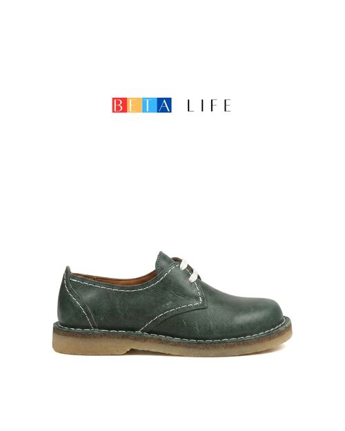 BETA Life Kadın Deri Bağcıklı Yeşil Ayakkabı