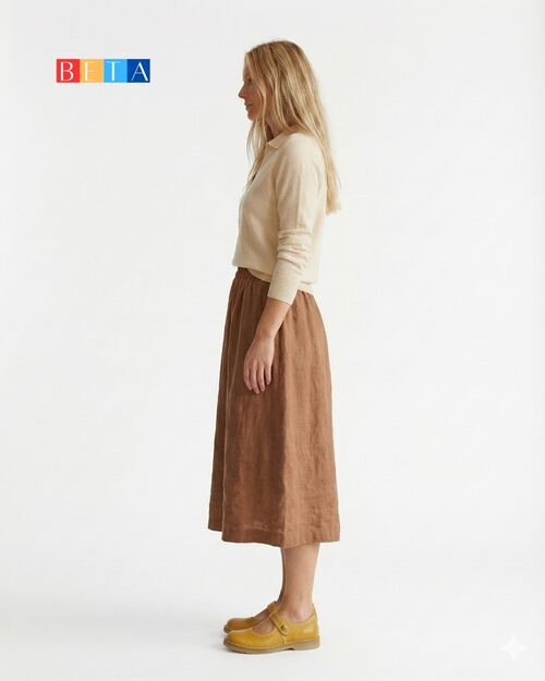 BETA Life Kadın Deri Taba Ayakkabı