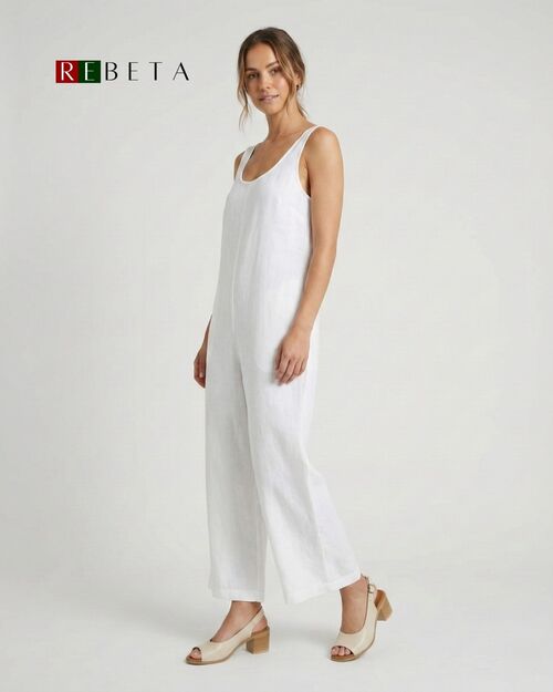 REBETA Deri Kadın Önü Açık Topuklu Bej Sandalet