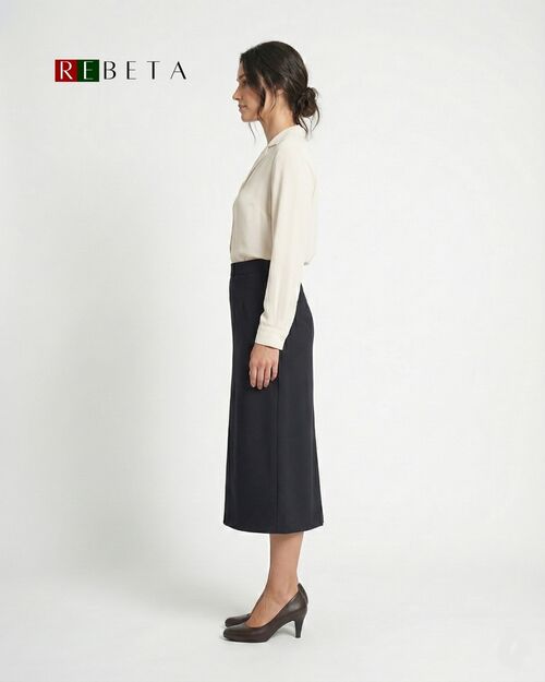 REBETA Deri Kadın Topuklu Kahverengi Ayakkabı