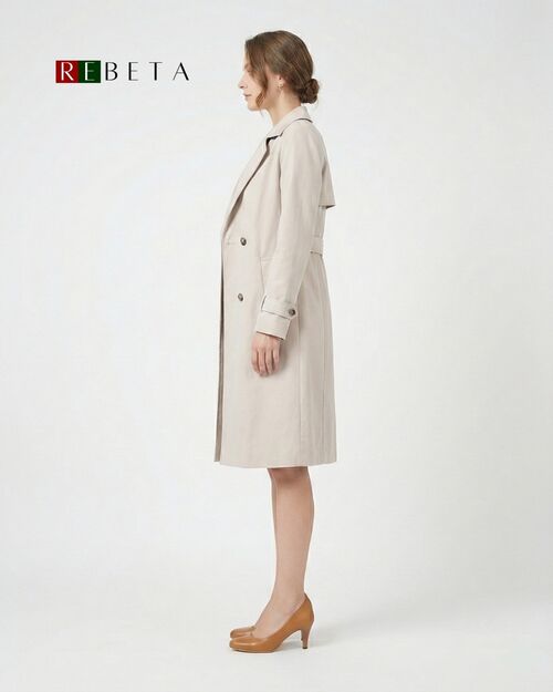 REBETA Deri Kadın Topuklu Taba Ayakkabı