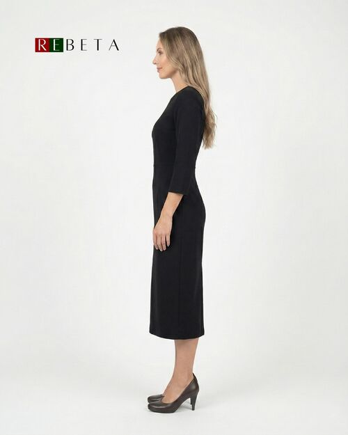 REBETA Deri Kadın Topuklu Ayakkabı Kahve