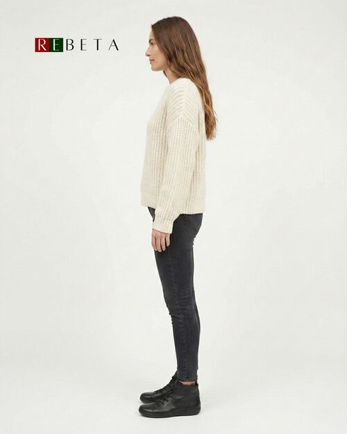 REBETA Deri Kadın Bot Siyah