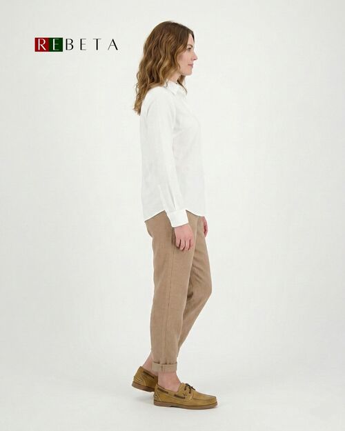 SALURO Deri Kadın Nubuk Vizon Tekne Ayakkabısı