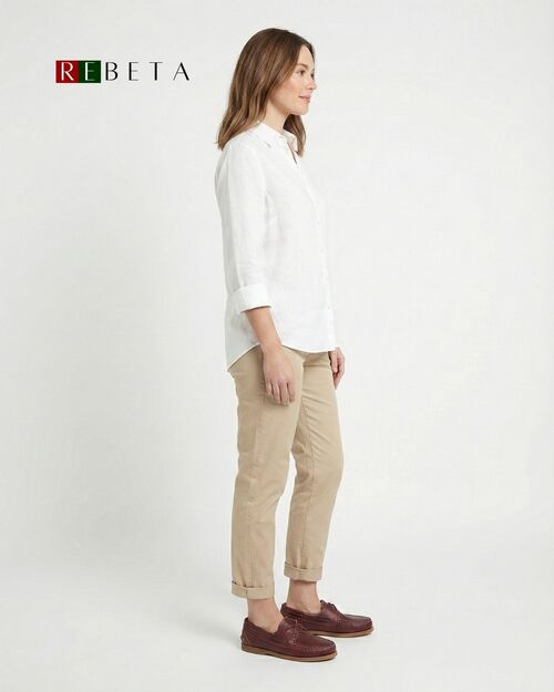 SALURO Deri Kadın Bordo Tekne Ayakkabısı