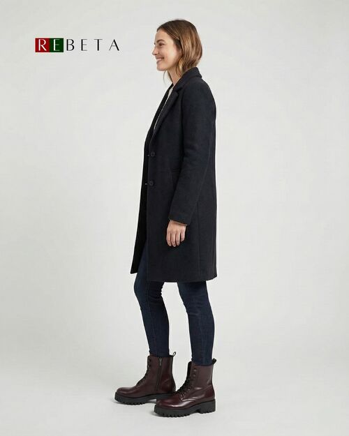 REBETA Deri Kadın Bağlamalı ​Bordo ​Bot Açma​