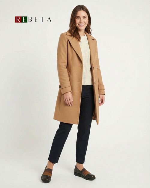 REBETA Deri Kadın Ayakkabı Kahve