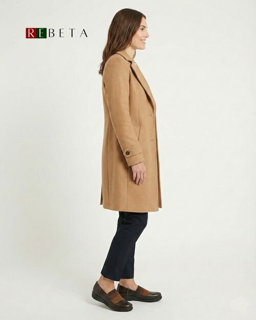 REBETA Deri Kadın Ayakkabı Kahve