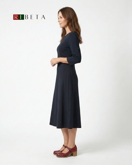 REBETA Deri Kadın Bordo Topuklu Ayakkabı