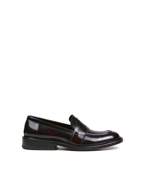 REBETA Deri Kadın Business Bordo Ayakkabı Açma