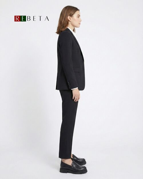 REBETA Deri Kadın Ayakkabı Siyah