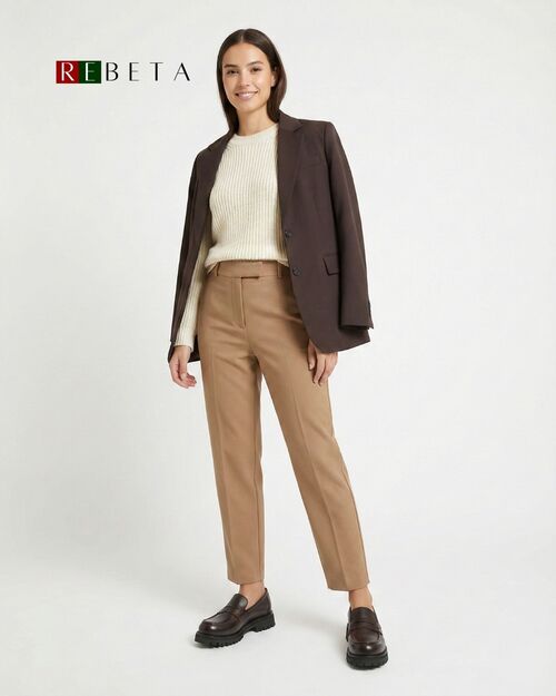 REBETA Deri Kadın Ayakkabı Bordo