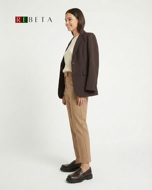 REBETA Deri Kadın Ayakkabı Bordo