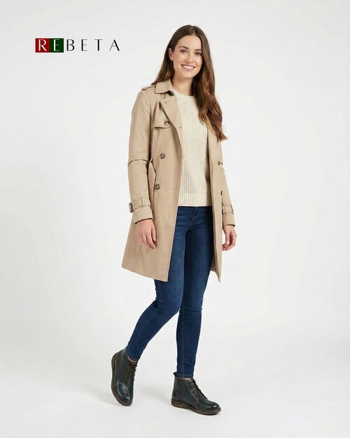 REBETA Deri Kadın Bot Yeşil