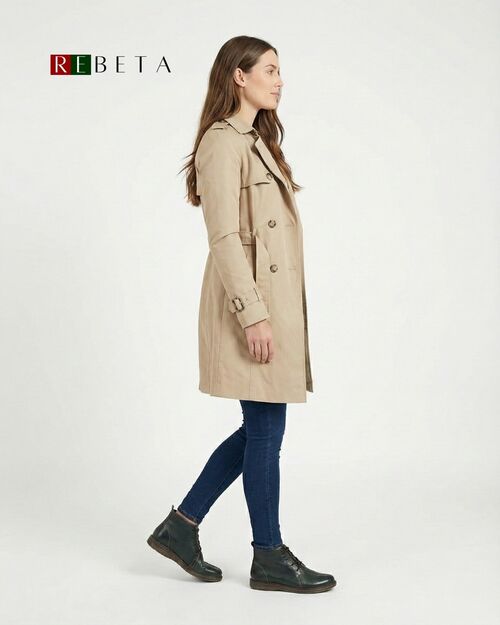 REBETA Deri Kadın Bot Yeşil