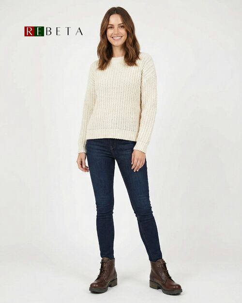 REBETA Deri Kadın Bot Antik Kahve