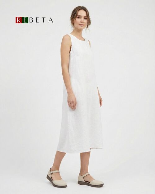 REBETA Deri Kadın Bej Ayakkabı