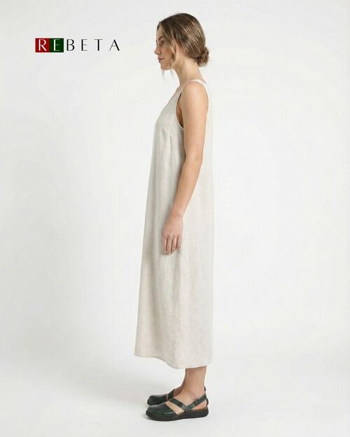 REBETA Deri Kadın Yeşil Sandalet