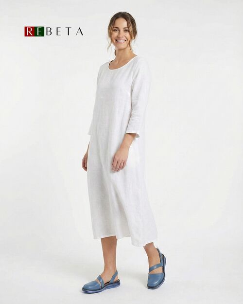 REBETA Deri Kadın Mavi Sandalet