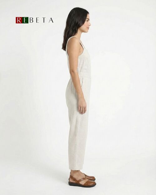 REBETA Deri Kadın Taba Sandalet