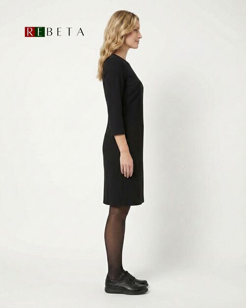 REBETA Deri Kadın Siyah Ayakkabı