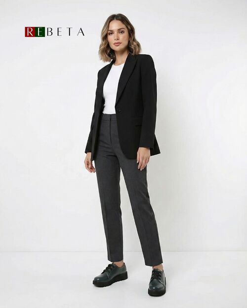 REBETA Deri Kadın Ayakkabı Yeşil