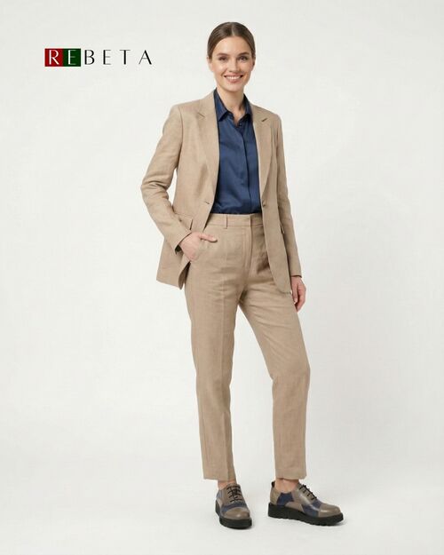 REBETA Deri Kadın Vizon Ayakkabı Kombin