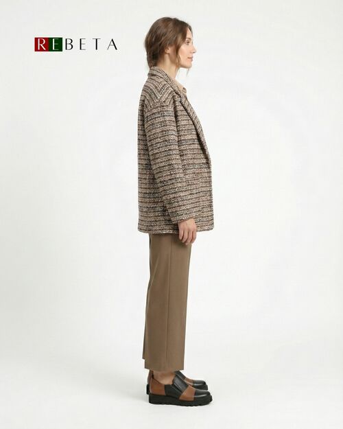 REBETA Deri Kadın Ayakkabı Siyah Kombin