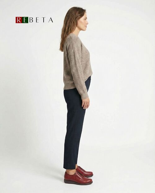 REBETA Deri Kadın Ayakkabı Bordo