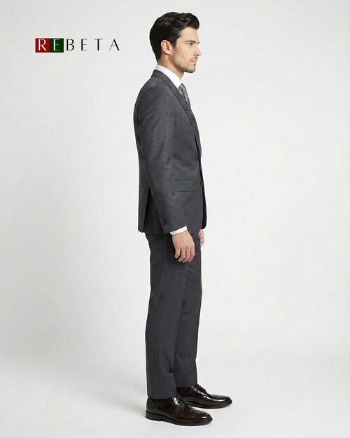 REBETA Business Erkek Wall Street Bordo Ayakkabı