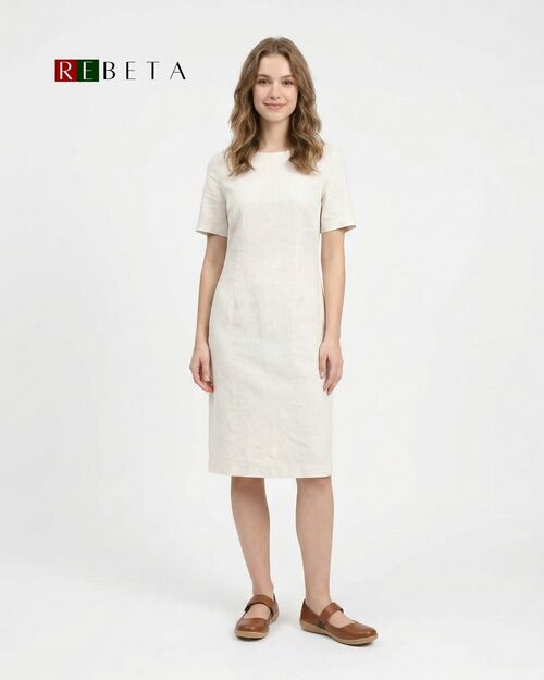 REBETA Deri Kadın Taba Babet