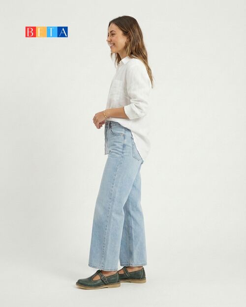 BETA Life Kadın Deri Yeşil Ayakkabı