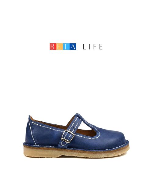 BETA Life Kadın Deri Mavi Ayakkabı
