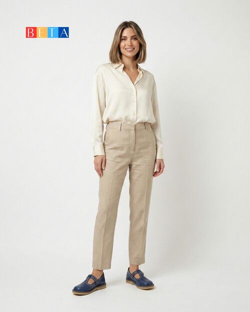 BETA Life Kadın Deri Mavi Ayakkabı