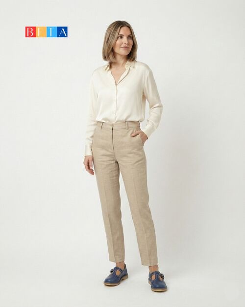 BETA Life Kadın Deri Mavi Ayakkabı