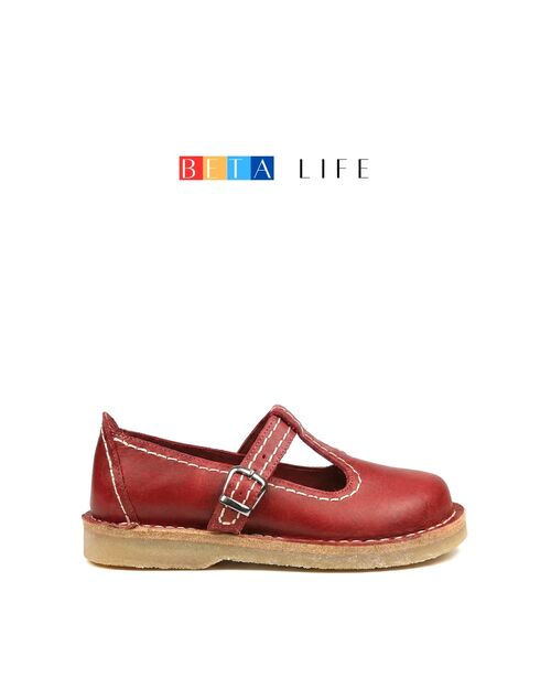 BETA Life Kadın Deri Kırmızı Ayakkabı