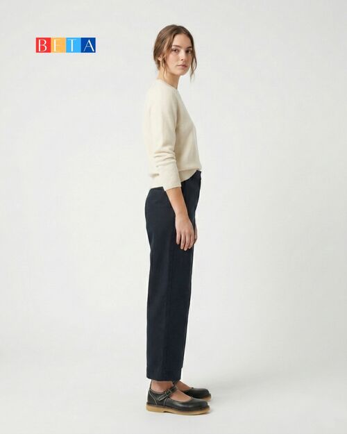 BETA Life Kadın Deri Siyah Ayakkabı