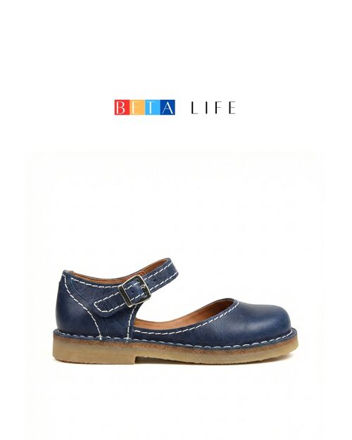 BETA Life Kadın Deri Mavi Ayakkabı