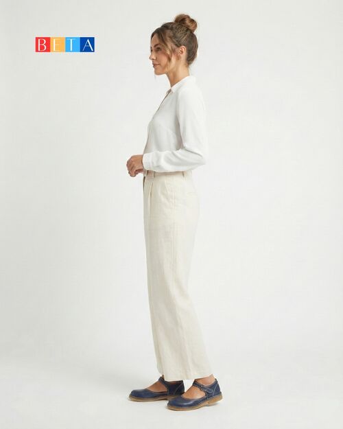 BETA Life Kadın Deri Mavi Ayakkabı