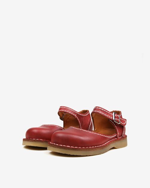 BETA Life Kadın Deri Kırmızı Ayakkabı