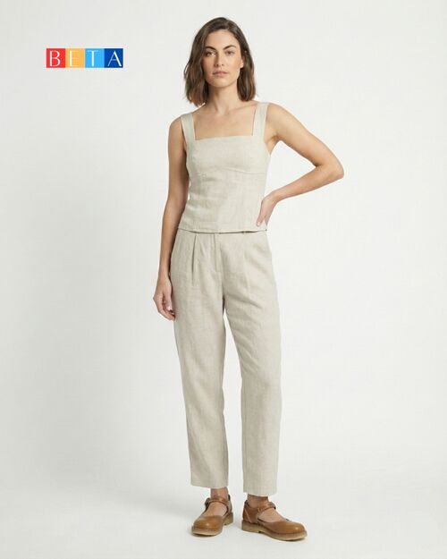 BETA Life Kadın Deri Taba Ayakkabı