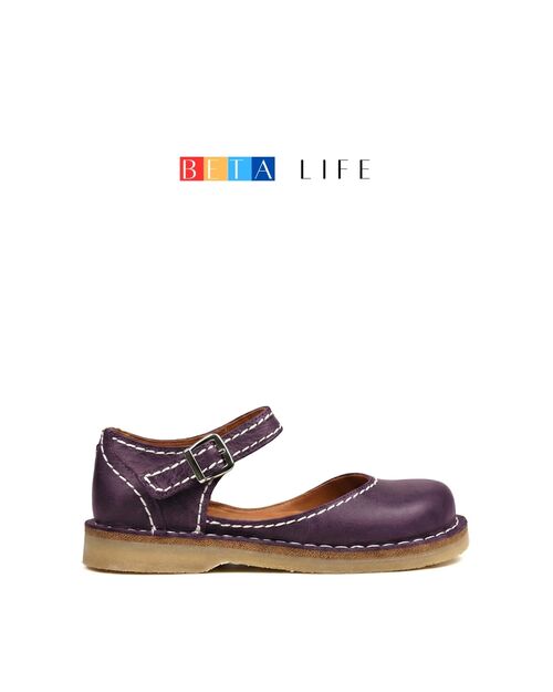 BETA Life Kadın Deri Mor Ayakkabı