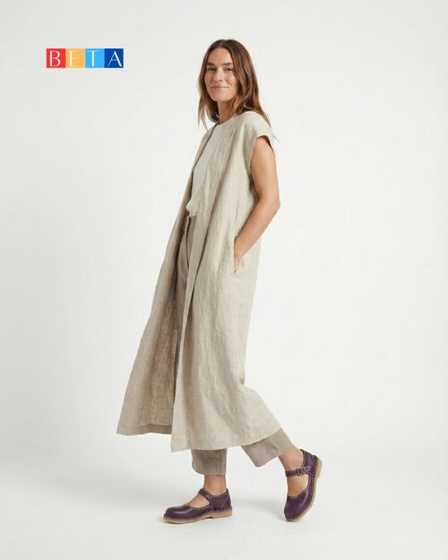 BETA Life Kadın Deri Mor Ayakkabı