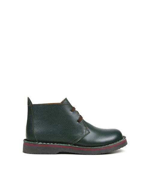 REBETA Deri Kadın Yeşil Bot