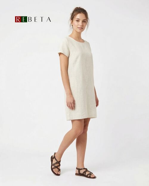 REBETA Deri Kösele Kadın Örgülü Kahve Sandalet