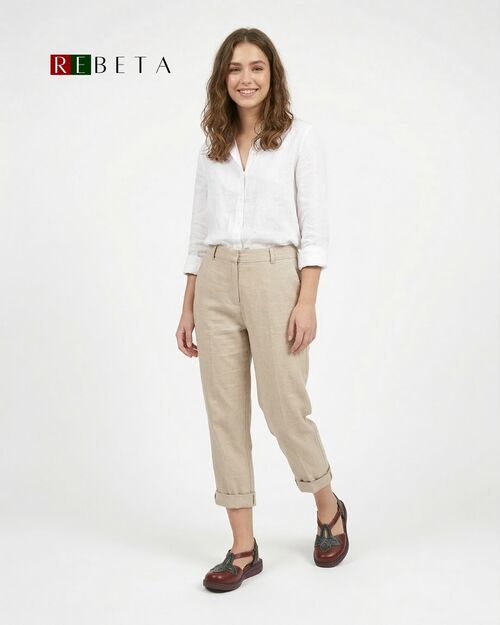 REBETA Deri Kadın Sandalet Bordo Yeşil Kombin