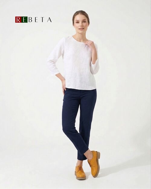 REBETA Deri Kadın Kavuniçi Ayakkabı